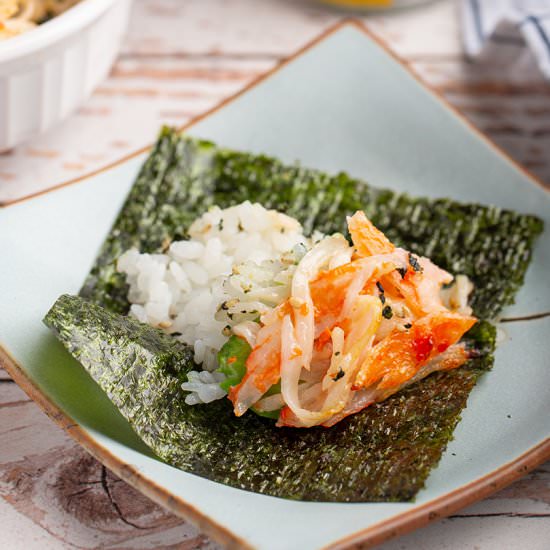Easy Sushi Bake - Recipe photo by Lokness