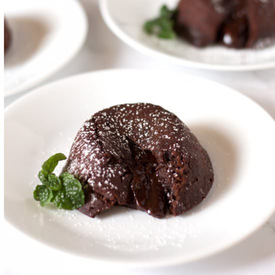Chocolate Lava Cakes for a Crowd - Recipe photo by borrowedbites