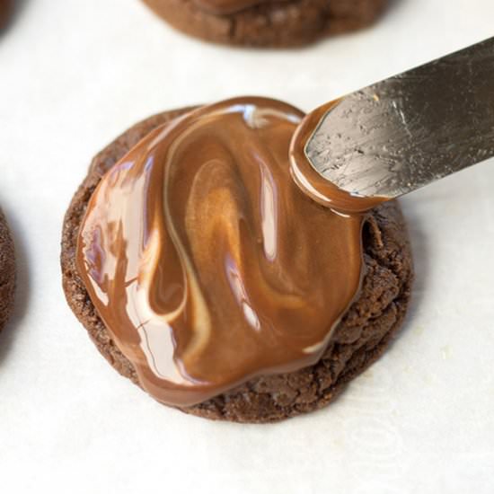 Chocolate Mint Cookies - Recipe photo by borrowedbites