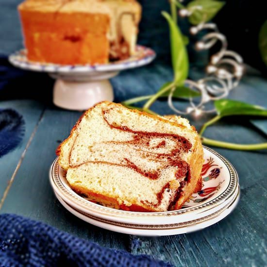 PEANUT BUTTER CHIFFON CAKE - Recipe photo by MyHomeDiaryinTurkey
