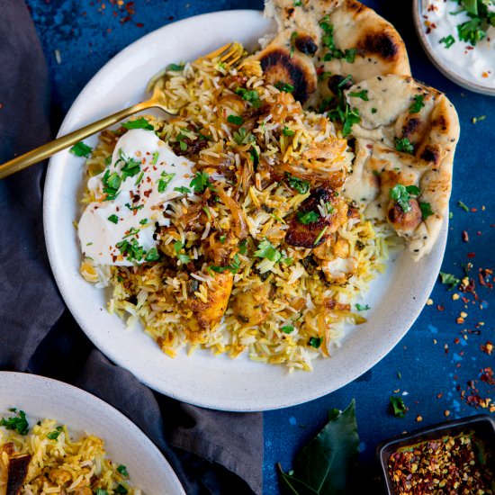 Chicken Biryani - Recipe photo by KitchenSanctuary