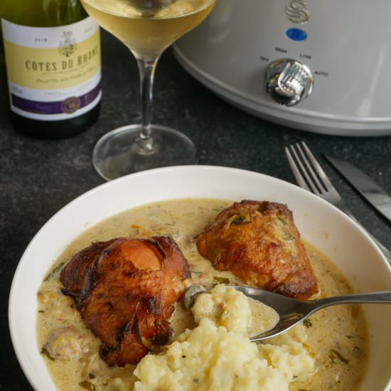 Slow Cooker Chicken Casserolole - Recipe photo by therarewelshbit