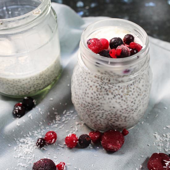 Chia pudding - Recipe photo by hornoMX