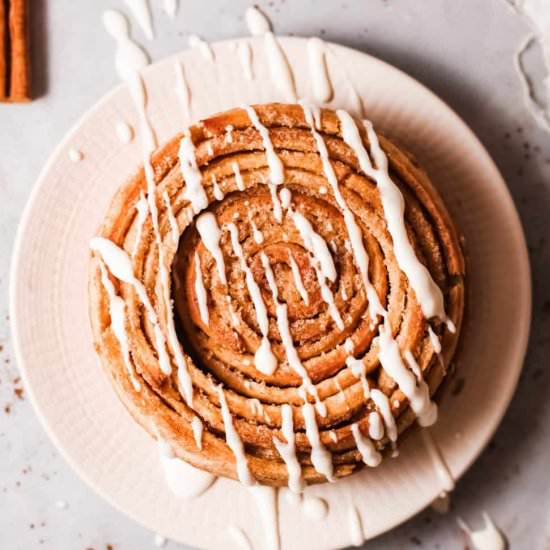 Cinnamon Roll Cake - Recipe photo by lifebeginswithdessert