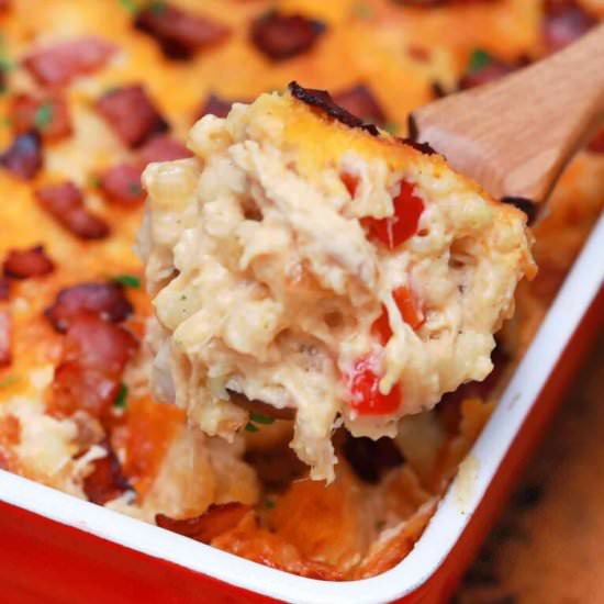 Creamy Turkey Casserole - Recipe photo by peasandpeonies