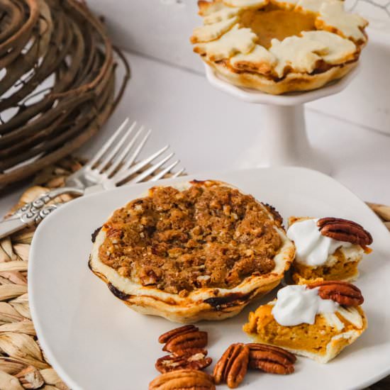 mini pumpkin pies - Recipe photo by hillcitybride