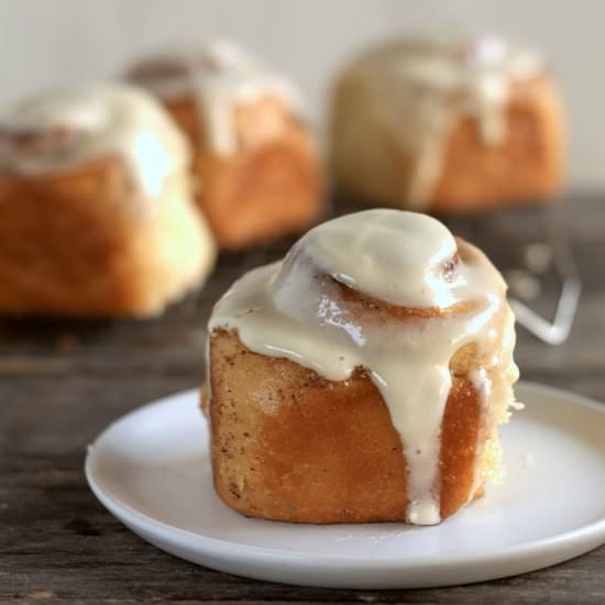 cinnamon cardamom rolls - Recipe photo by davebakes