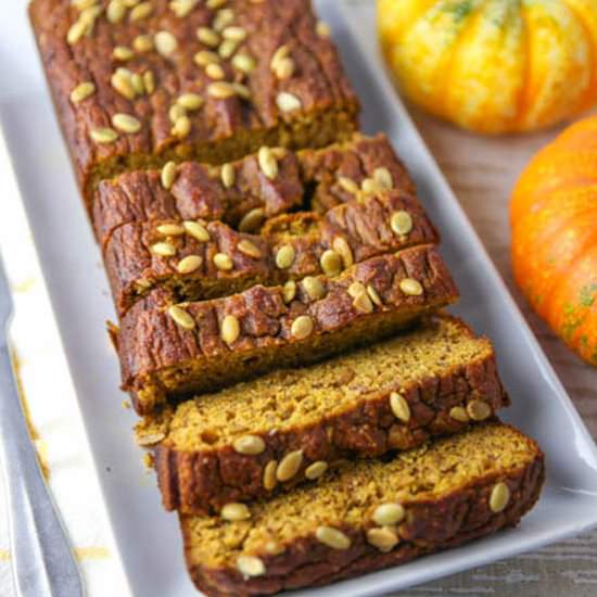 Gluten Free Pumpkin Bread - Recipe photo by Tastefulventure