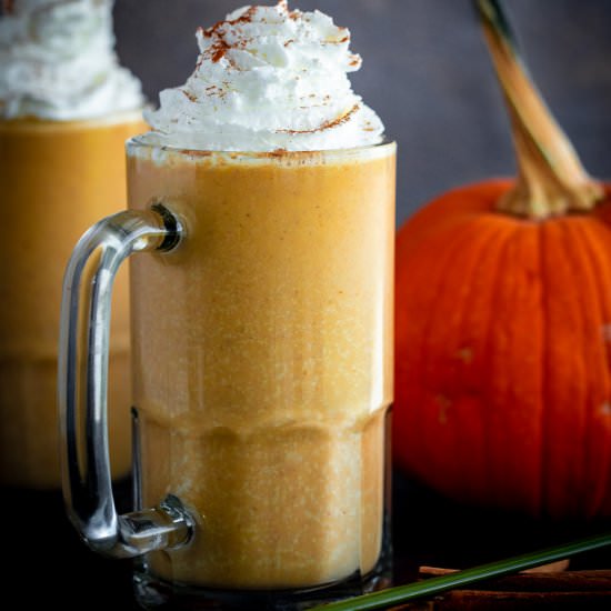 Easy Pumpkin Milkshakes - Recipe photo by Aredspatula