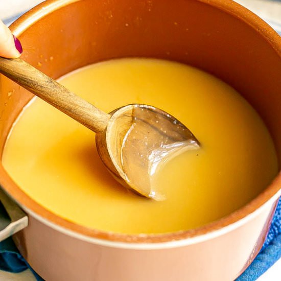 Best easy turkey gravy - Recipe photo by Family Food on the Table