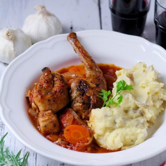 Farmhouse Rabbit Stew - Recipe photo by JayWadams
