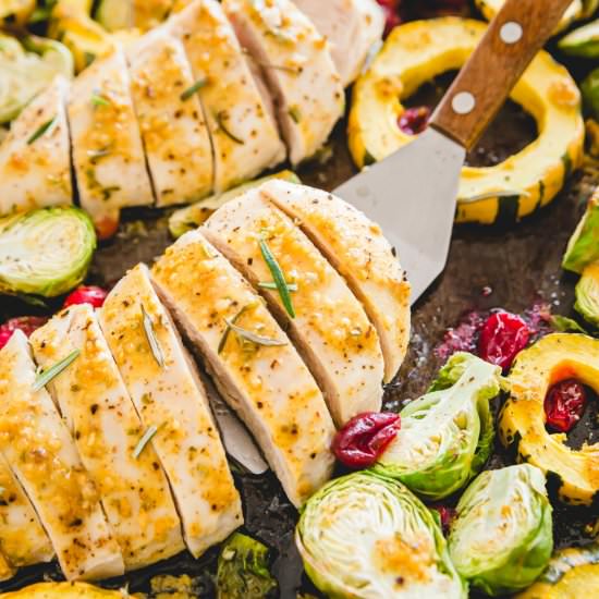 Maple Mustard Chicken - Recipe photo by Running to the Kitchen