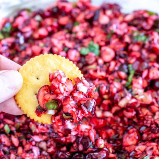 Cranberry Jalapeno Dip - Recipe photo by foodlovinfamily