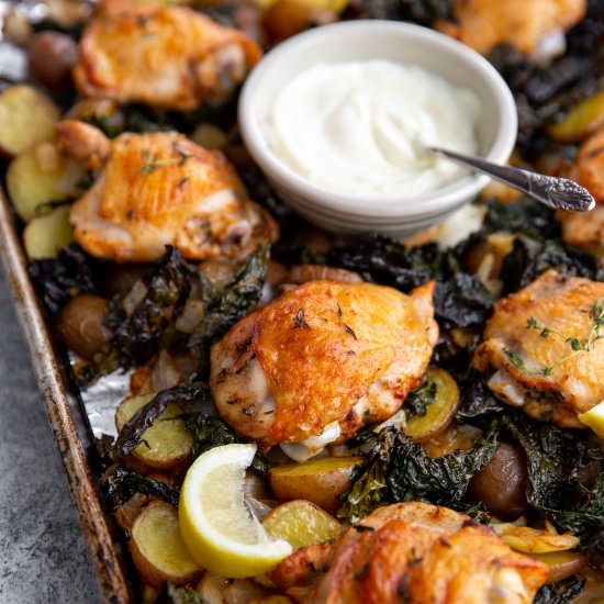 Sheet Pan Chicken and Veggies - Recipe photo by FromScratchFast