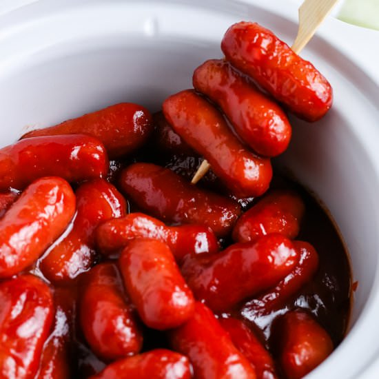 Crockpot Little Smookies - Recipe photo by FoodFolksandFun