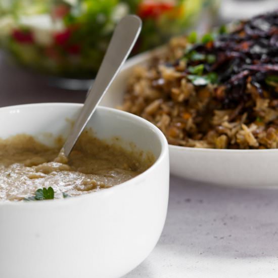 Lentil Porridge - Recipe photo by Plant Based Folk