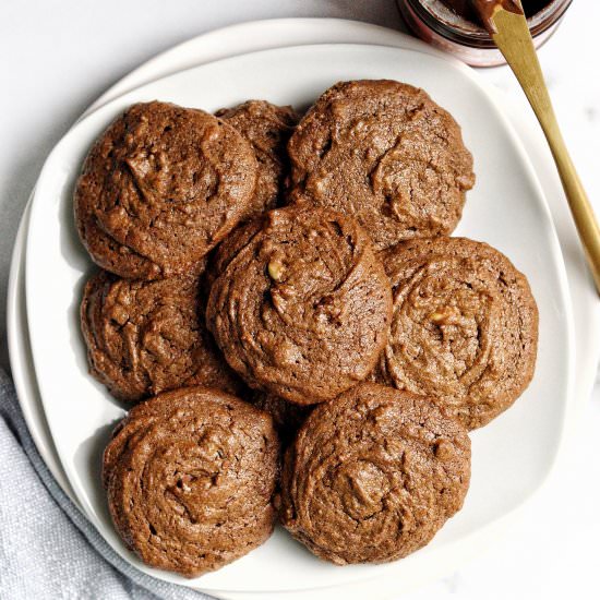 Peanut Butter COFFEE Cookies - Recipe photo by Donut Worry Be Healthy