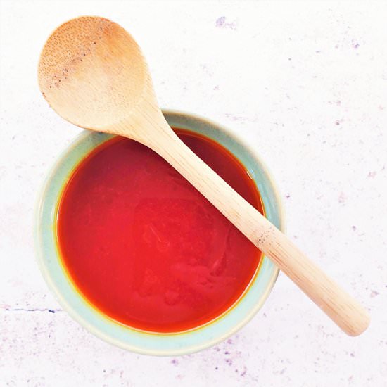 Hot Honey Butter Garlic Sauce - Recipe photo by FeastGloriousFeast