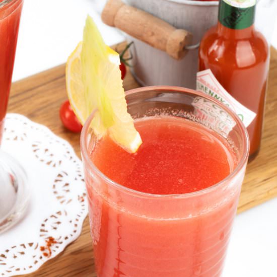 Refreshing Vodka and Tomato Juice - Recipe photo by healthyrecipes101