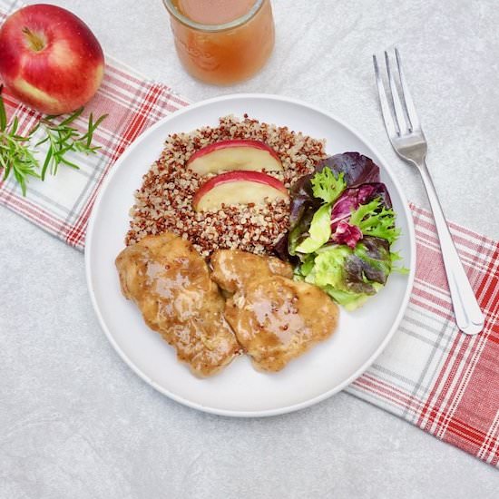 Apple Cider Chicken Thighs - Recipe photo by anothertablespoon