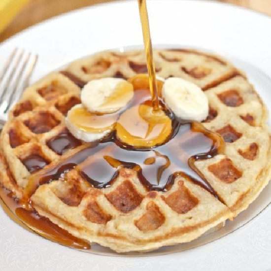 Homemade Banana Waffles - Recipe photo by servedfromscratch