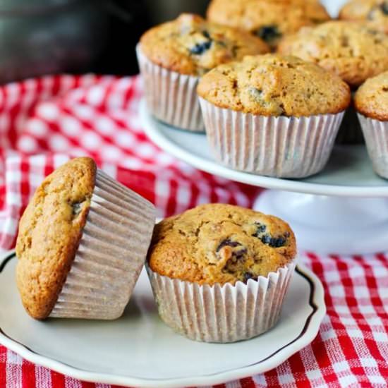 Date, Prune, & Dried Cherry Muffins - Recipe photo by karenskitchenstories