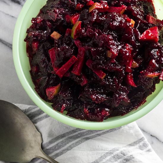 Perfect Holiday Cranberry Sauce - Recipe photo by kettleandkale