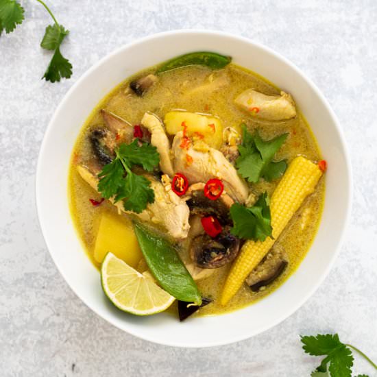 Thai Yellow Chicken Curry - Recipe photo by Searchingforspice
