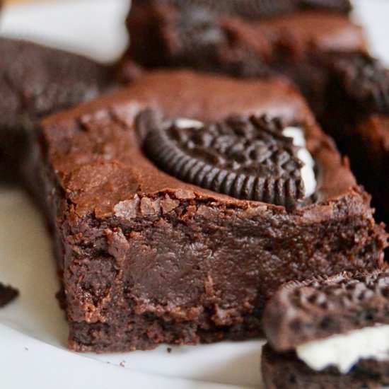 vegan brownies - Recipe photo by whatjessicabakednext