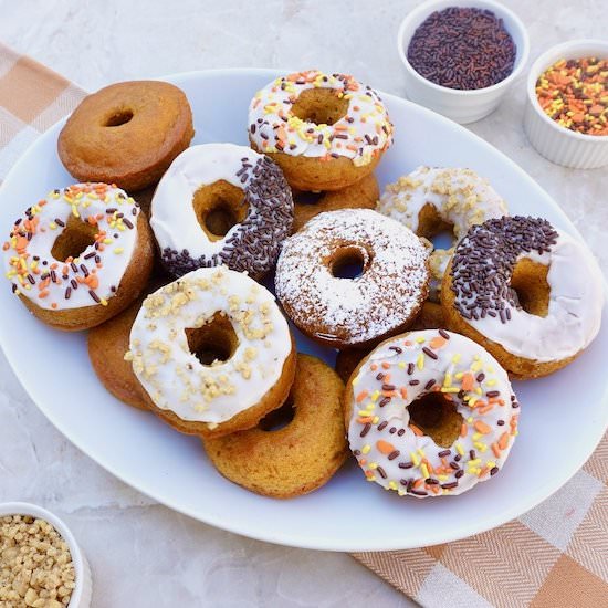 Pumpkin Baked Donuts - Recipe photo by anothertablespoon