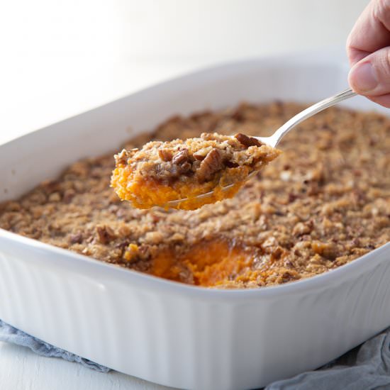 Sweet Potato Casserole - Recipe photo by giftofhospitality