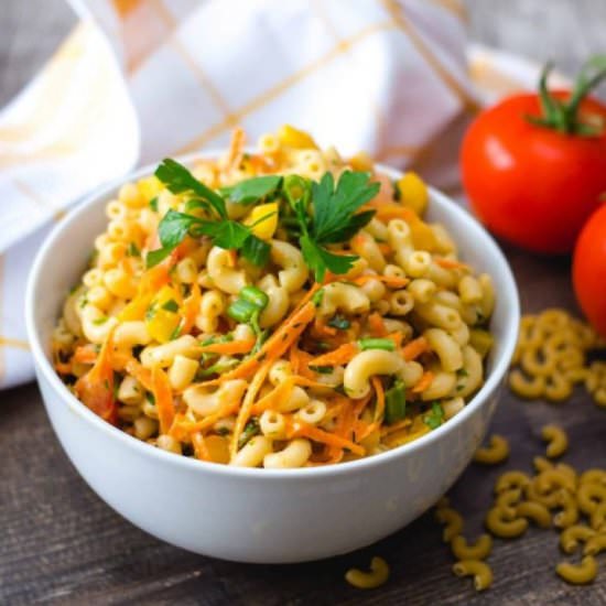 Creamy Macaroni Salad - Recipe photo by Noble Veggies