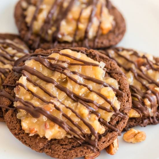 German Chocolate Cookies - Recipe photo by KyleeCooks