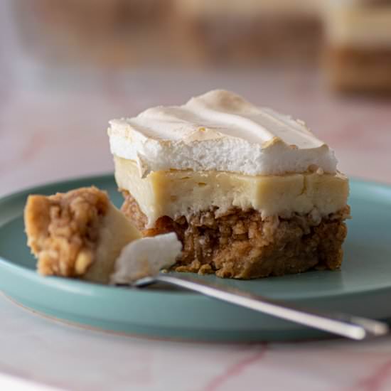 Apple meringue cake with vanilla - Recipe photo by sugaryums