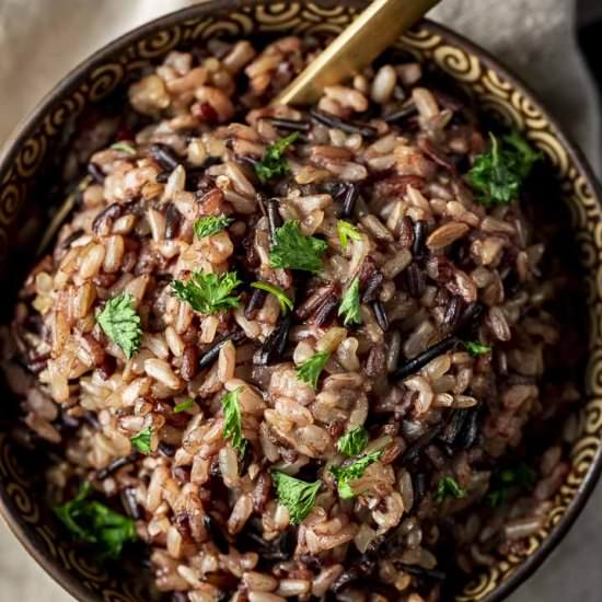 Instant Pot Wild Rice - Recipe photo by Went Here 8 This