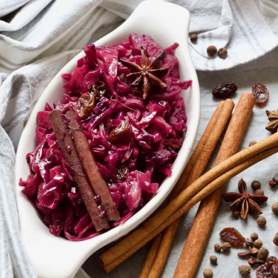 Braised Red Cabbage - Recipe photo by joskitchenlarder
