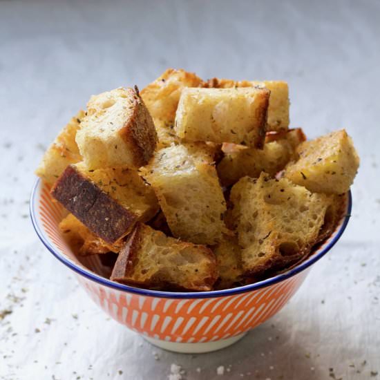 Homemade Croutons - Recipe photo by joskitchenlarder