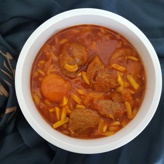 Almond Stew - Recipe photo by Cooking and Cooking