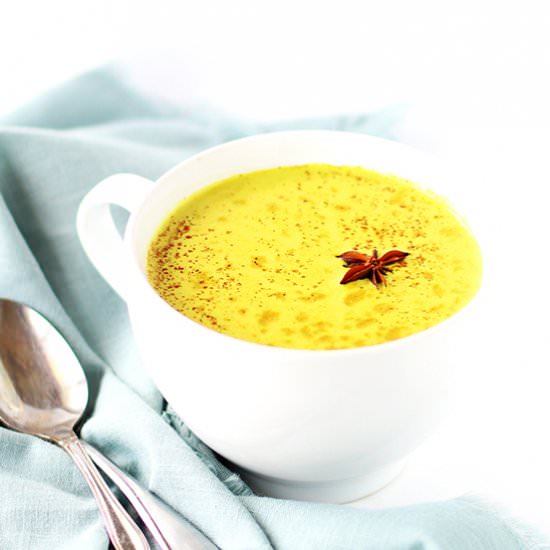 Vegan Golden Milk - Recipe photo by Spiritedmorgan