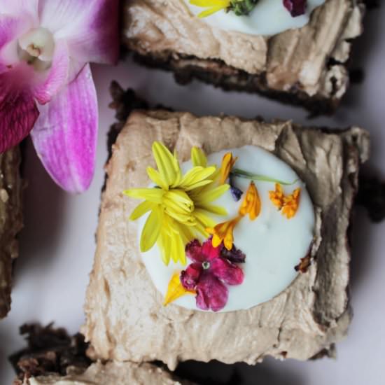 Iced Fudge Brownies - Recipe photo by homebodyeats