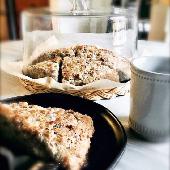 Candied Pecan Scones - Recipe photo by Kitchengetaway