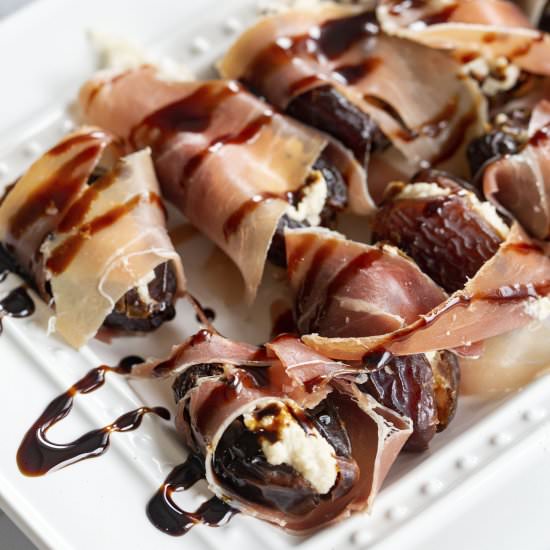 Prosciutto Wrapped Cashew Cheese - Recipe photo by RandaDerkson