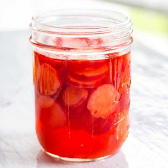 Easy Quick Pickled Radishes Recipe - Recipe photo by RandaDerkson