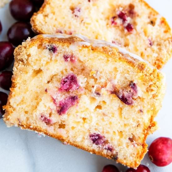 Orange Cranberry Bread - Recipe photo by Cakewhiz