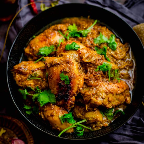 Chicken Hyderabadi - Recipe photo by tiffinandteaofficial