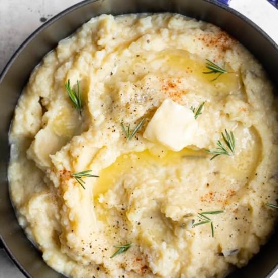 Mashed Cauliflower Potatoes - Recipe photo by erinliveswhole