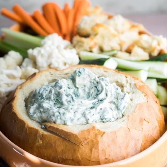 Knorr Spinach Dip - Recipe photo by culinaryhill