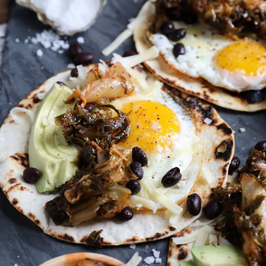 Breakfast Tacos with Sea-Chi - Recipe photo by jennyrawn