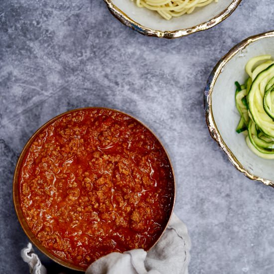 Bolognese Sauce - Recipe photo by simmerandsauce