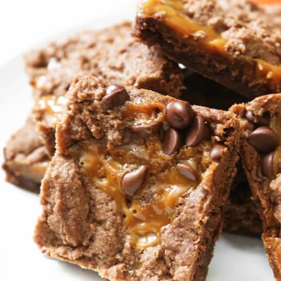 Chocolate Caramel Brownies - Recipe photo by pipandebby